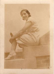 Gram when she was 16. Gosh, she was so lovely.