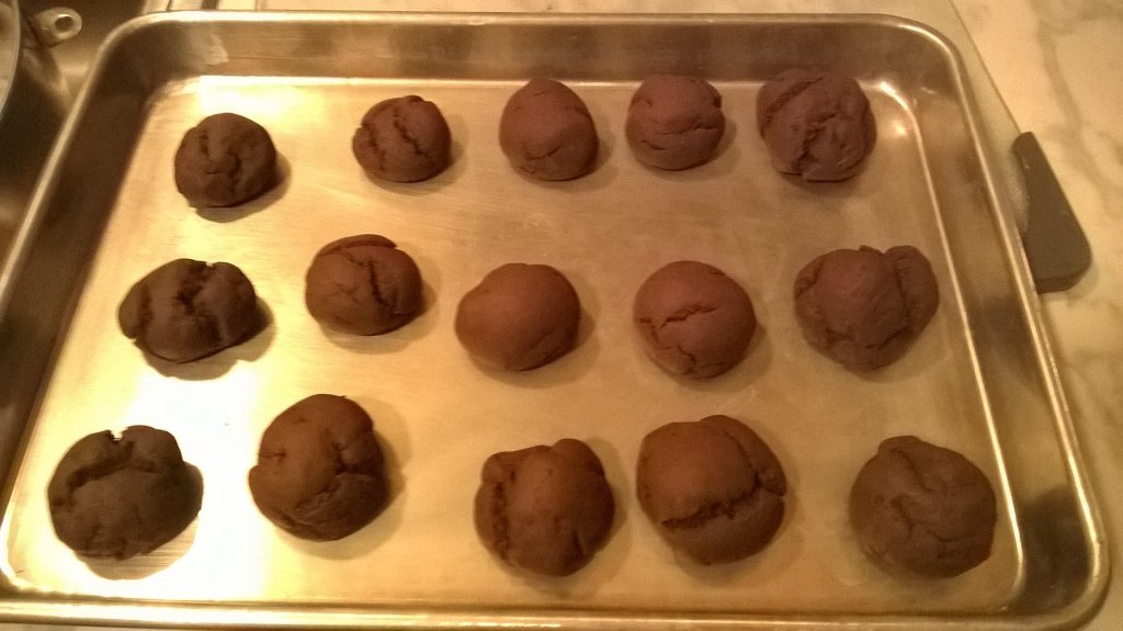 This is what happens if the cookies are not rolled smoothly